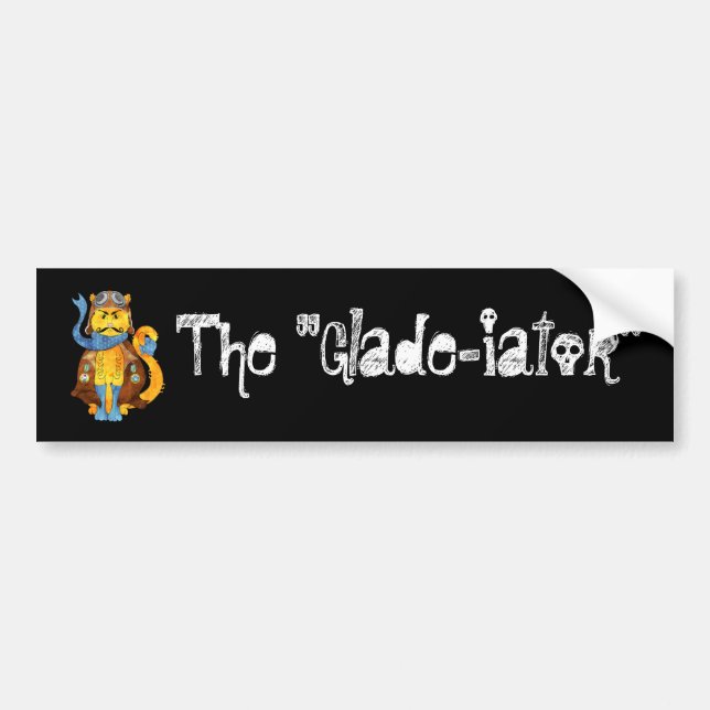 Pegatina Para Coche El Claro-iator (Frente)