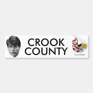 PEGATINA PARA COCHE EL CONDADO DE CROOK