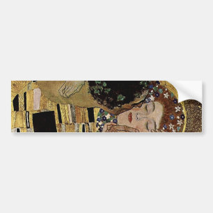 Pegatina Para Coche El detalle del beso de Gustav Klimt (alrededor de