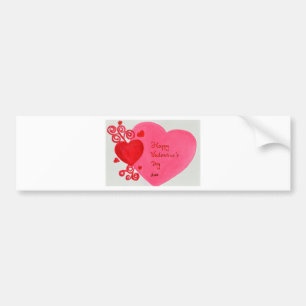 Pegatina Para Coche El día de San Valentín