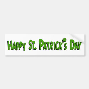 Pegatina Para Coche El día de St Patrick feliz