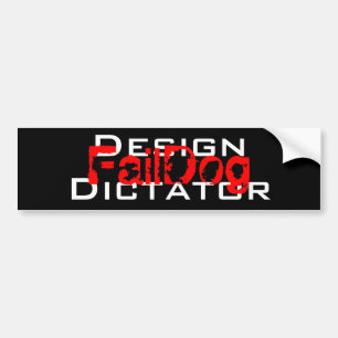 Pegatina Para Coche El diseño es una democracia