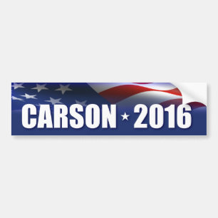 Pegatina Para Coche El Dr. Ben Carson para el presidente