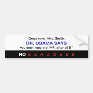 Pegatina Para Coche El Dr. Obama Says