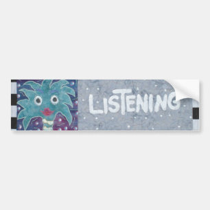 Pegatina Para Coche El escuchar