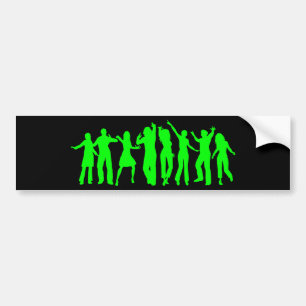 Pegatina Para Coche El Fiesta verde