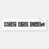 El fumar de las curaciones del cáncer