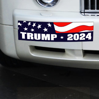 Pegatina Para Coche El gran entusiasmo de Donald Trump