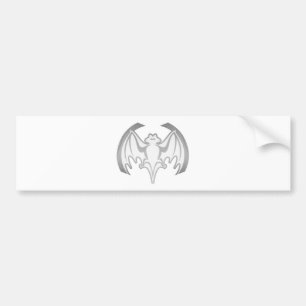 Pegatina Para Coche El Gris Del Bate Inv Los Regalos Del MUSEO Zazzle