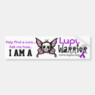 Pegatina Para Coche ¡El guerrero del lupus… nunca da para arriba!