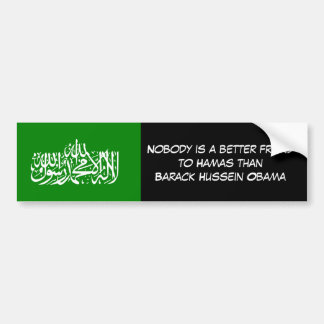 Pegatina Para Coche el hamasliberationflag, nadie es un mejor friendt…
