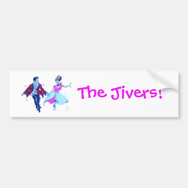 Pegatina Para Coche ¡El Jivers! (Frente)