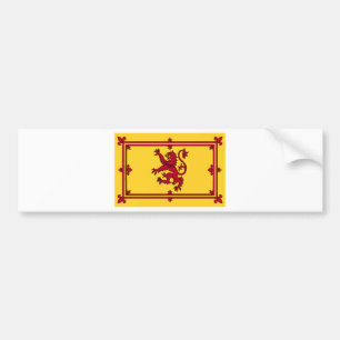 Pegatina Para Coche El león desenfrenado de Escocia