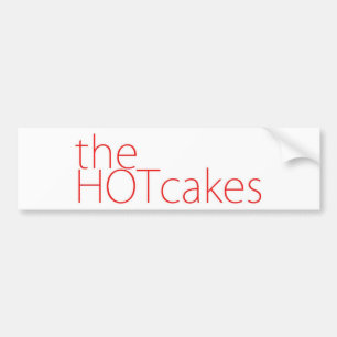 Pegatina Para Coche El logotipo del texto de los Hotcakes