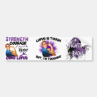 Pegatina Para Coche El lupus es duro… Pero soy más duro