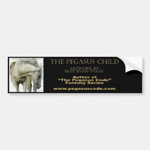 PEGATINA PARA COCHE "EL NIÑO PEGASUS"