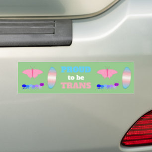Pegatina Para Coche El orgullo transgénero LGBTQIA desciende a la mari