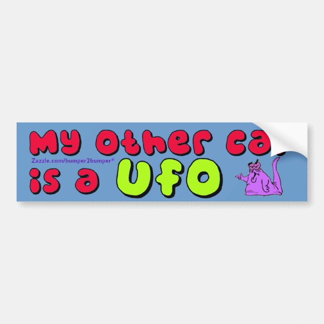 Pegatina Para Coche El otro UFO del coche (Frente)