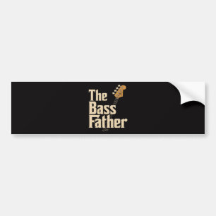 Pegatina Para Coche El padre del bajo 