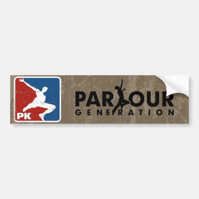 Pegatina Para Coche El Parkour (Frente)