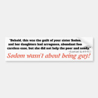El pecado real de Sodom -- ¡no era homosexualidad!