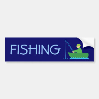 Pegatina Para Coche El pescador