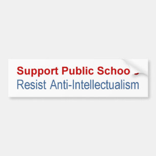 Pegatina Para Coche El público de la ayuda Escuela-Resiste