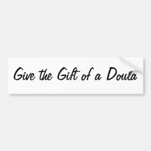 Pegatina Para Coche El regalo de un Doula
