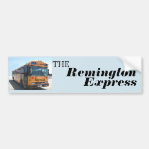 Pegatina Para Coche El Remington expreso