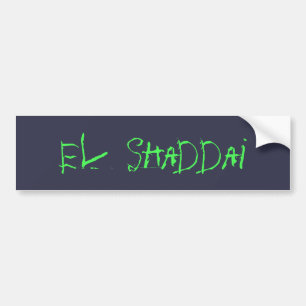 Pegatina Para Coche EL Shaddai