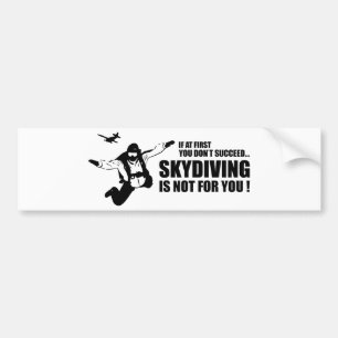 Pegatina Para Coche El Skydiving No Es Para Ti