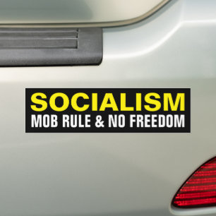 Pegatina Para Coche El socialismo definió a Bumper Sticker