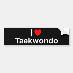 Pegatina Para Coche El Taekwondo