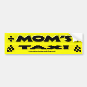 Pegatina Para Coche El taxi de la mamá