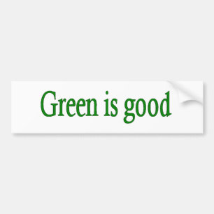 Pegatina Para Coche El verde es bueno