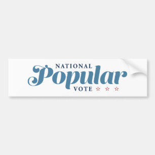 Pegatina Para Coche El voto popular nacional es exagerado