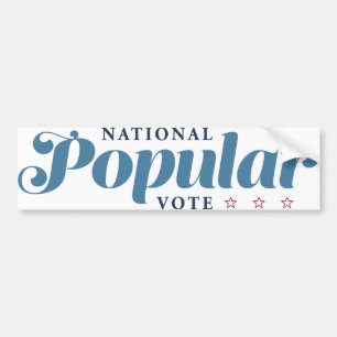 Pegatina Para Coche El voto popular nacional es exagerado