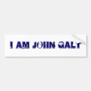 PEGATINA PARA COCHE EL WHO ES JUAN GALT