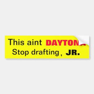 Pegatina Para Coche Elaboración de la parada de Aint Daytona