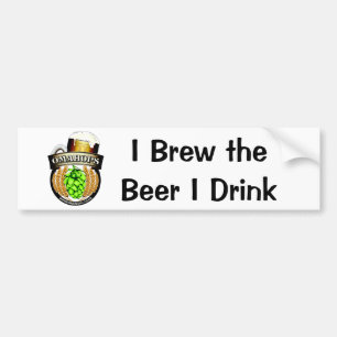 Pegatina Para Coche Elabore cerveza la cerveza
