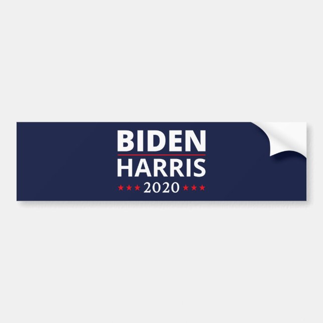 Pegatina Para Coche Elecciones 2020 - Biden Harris II (Frente)