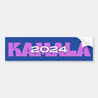 Pegatina Para Coche Elecciones 2024 - Kamala Harris Bumper Sticker