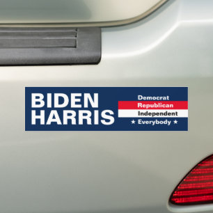 Pegatina Para Coche Elecciones Biden Harris Blancos Azules tipos de vo