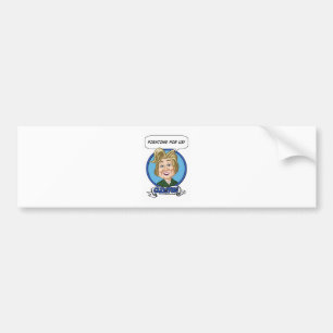 Pegatina Para Coche Elecciones de Hilary Clinton 2016
