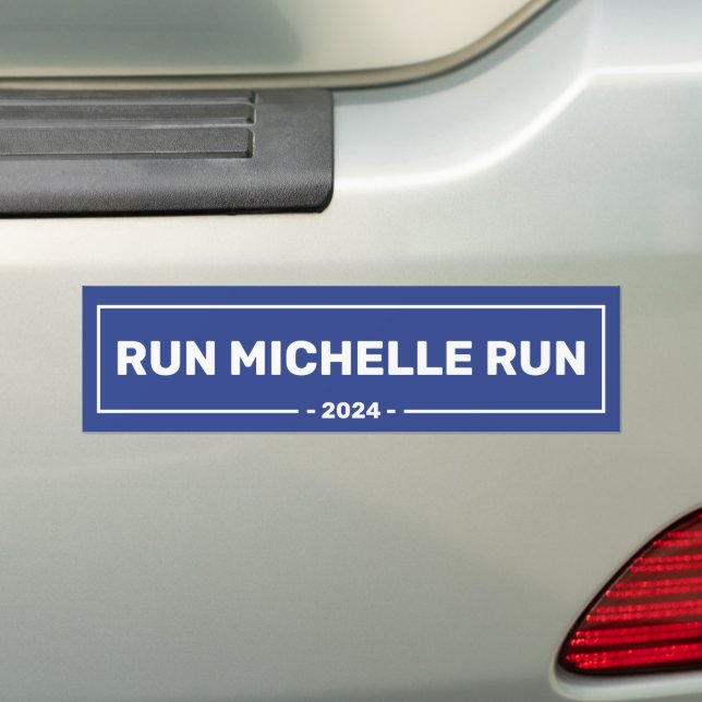 Pegatina Para Coche Elecciones de Michelle Obama 2024 (en coche)