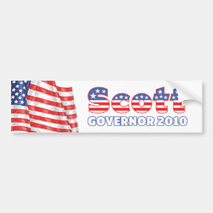 Pegatina Para Coche Elecciones patrióticas de la bandera americana