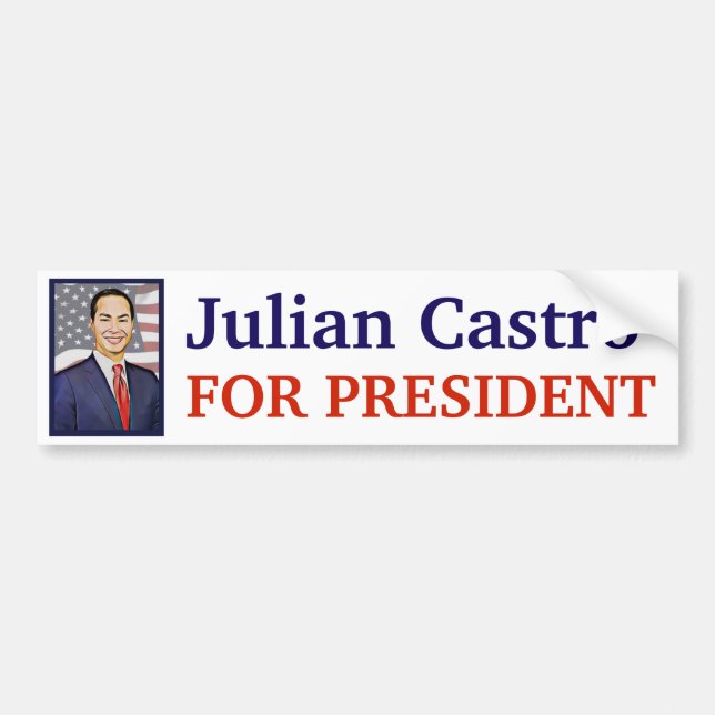 Pegatina Para Coche Elecciones presidenciales de 2020 Julian Castro (Frente)