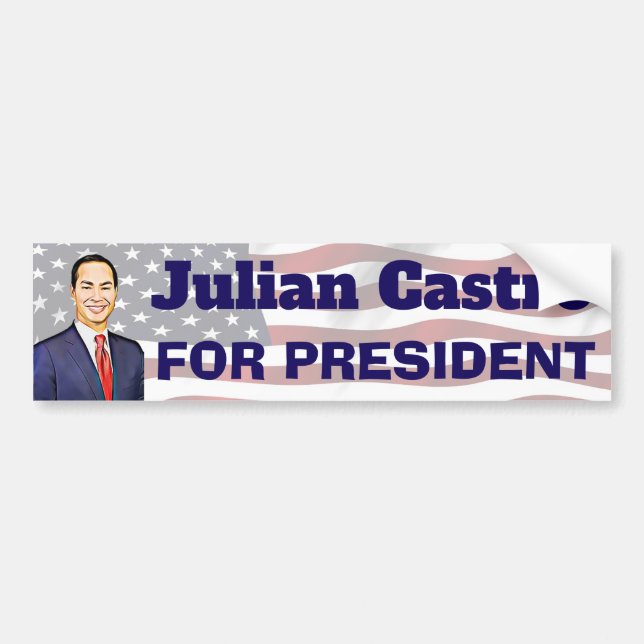 Pegatina Para Coche Elecciones presidenciales de 2020 Julian Castro (Frente)