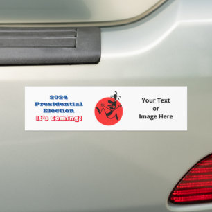 Pegatina Para Coche Elecciones presidenciales de 2024, edición mascul