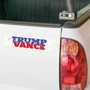 Pegatina Para Coche Elecciones TRUMP y VANCE 2024